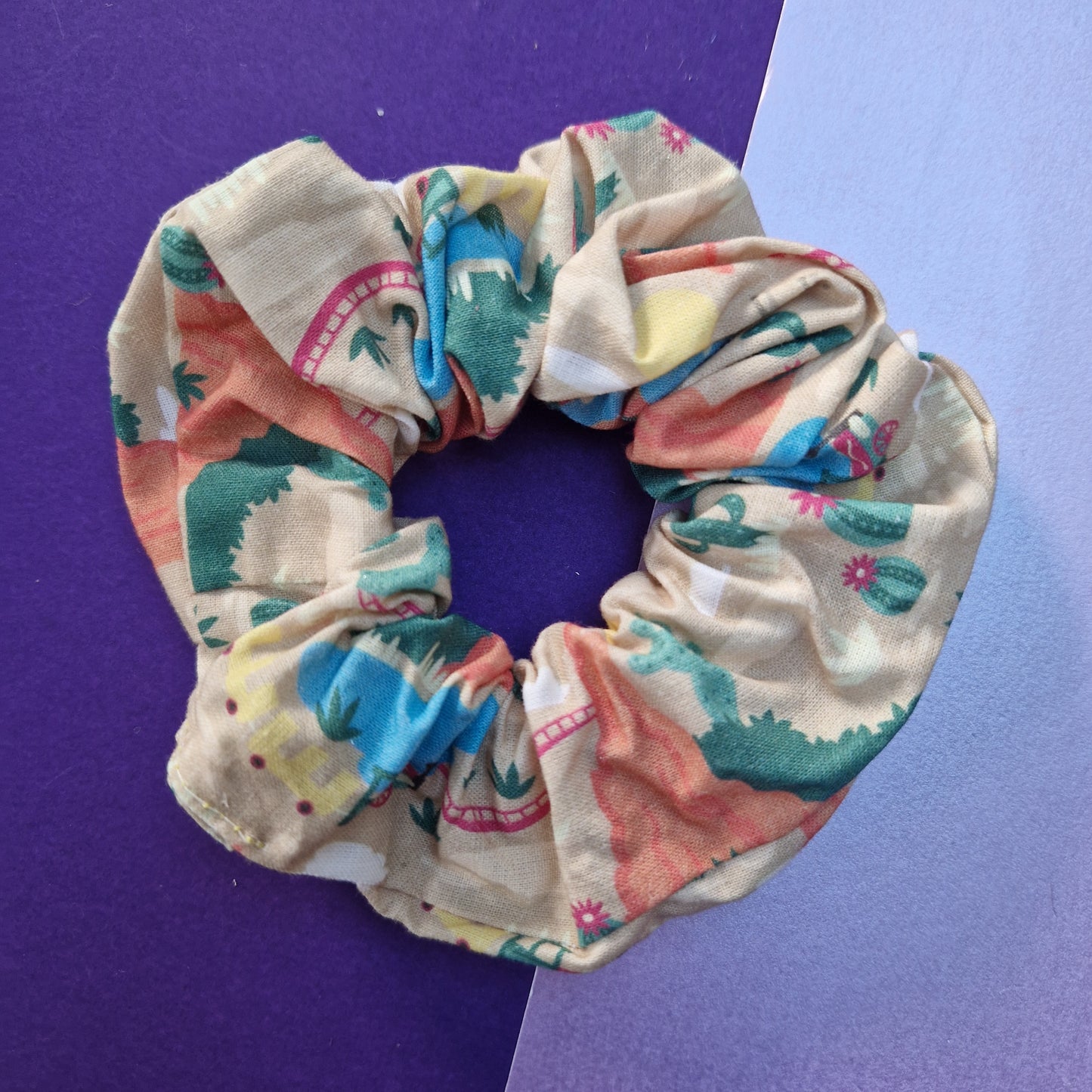 Hold onto your Hats cotton hair scrunchie