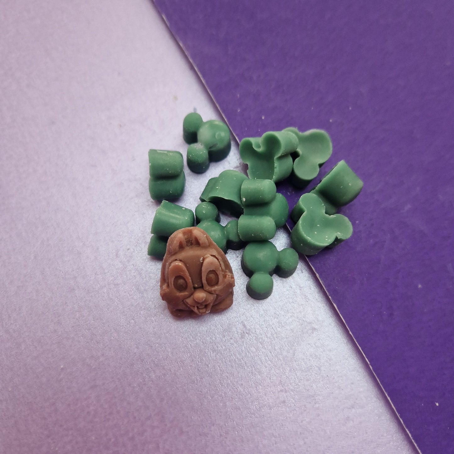 Pine Cone Chipmunk mini mouse melts soy handpoured wax melt