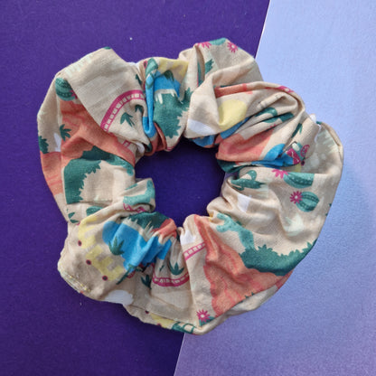 Hold onto your Hats cotton hair scrunchie