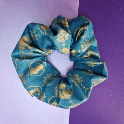 Magic carpet cotton hair scrunchie