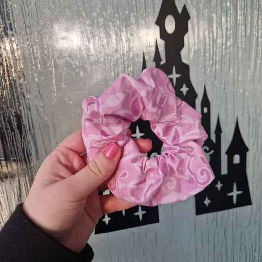 The lost princess pattern cotton hair scrunchie