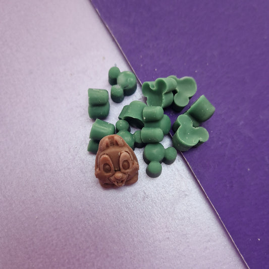 Pine Cone Chipmunk mini mouse melts soy handpoured wax melt