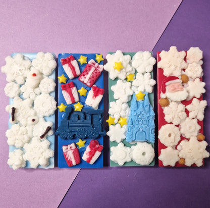 Magical Winter soy snap bar wax melts - choose from four designs