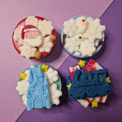 Magical Winter soy block wax melts - choose from four designs