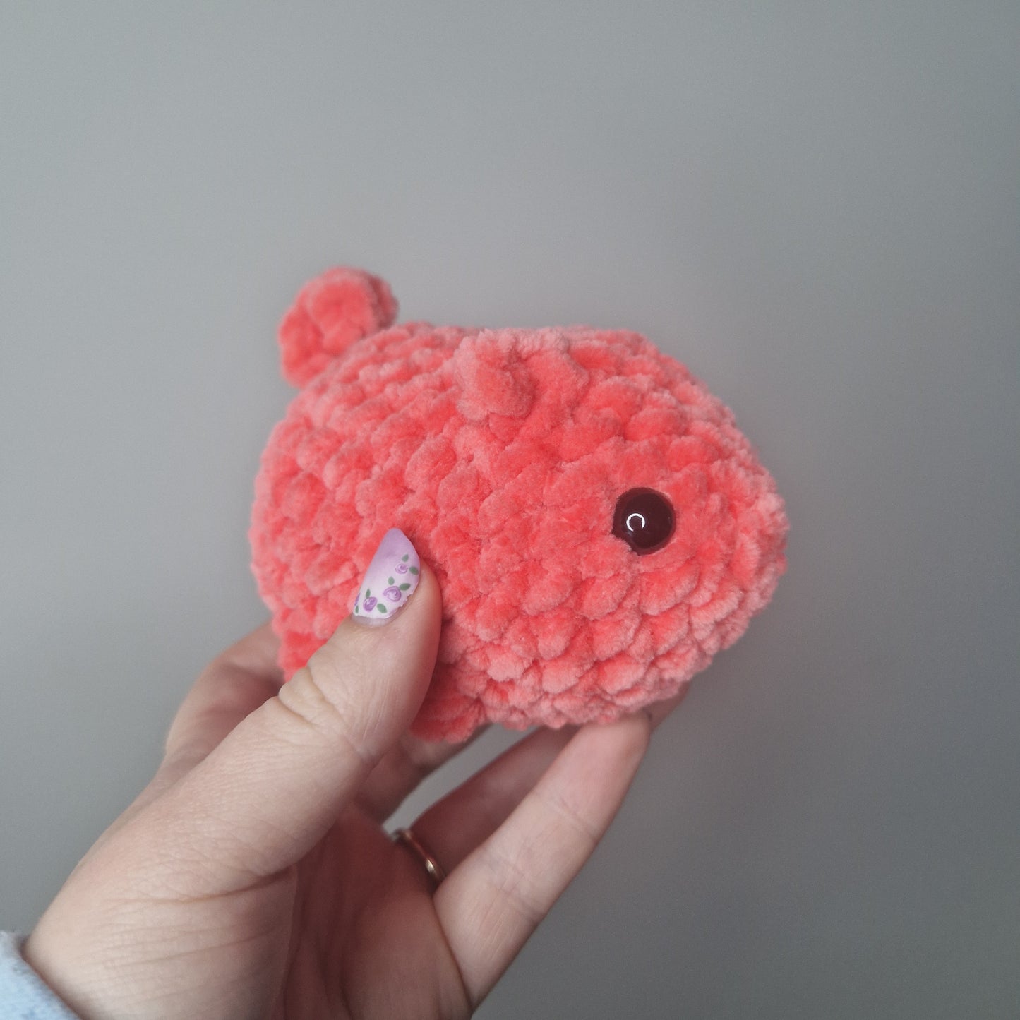 Pig  small crochet plushie