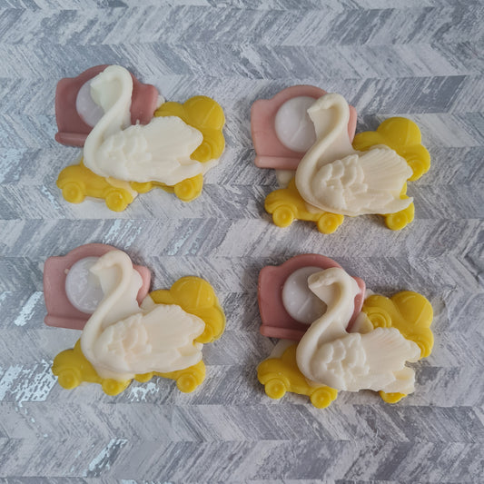 Miss Swan handpoured soy handpoured wax melt shape