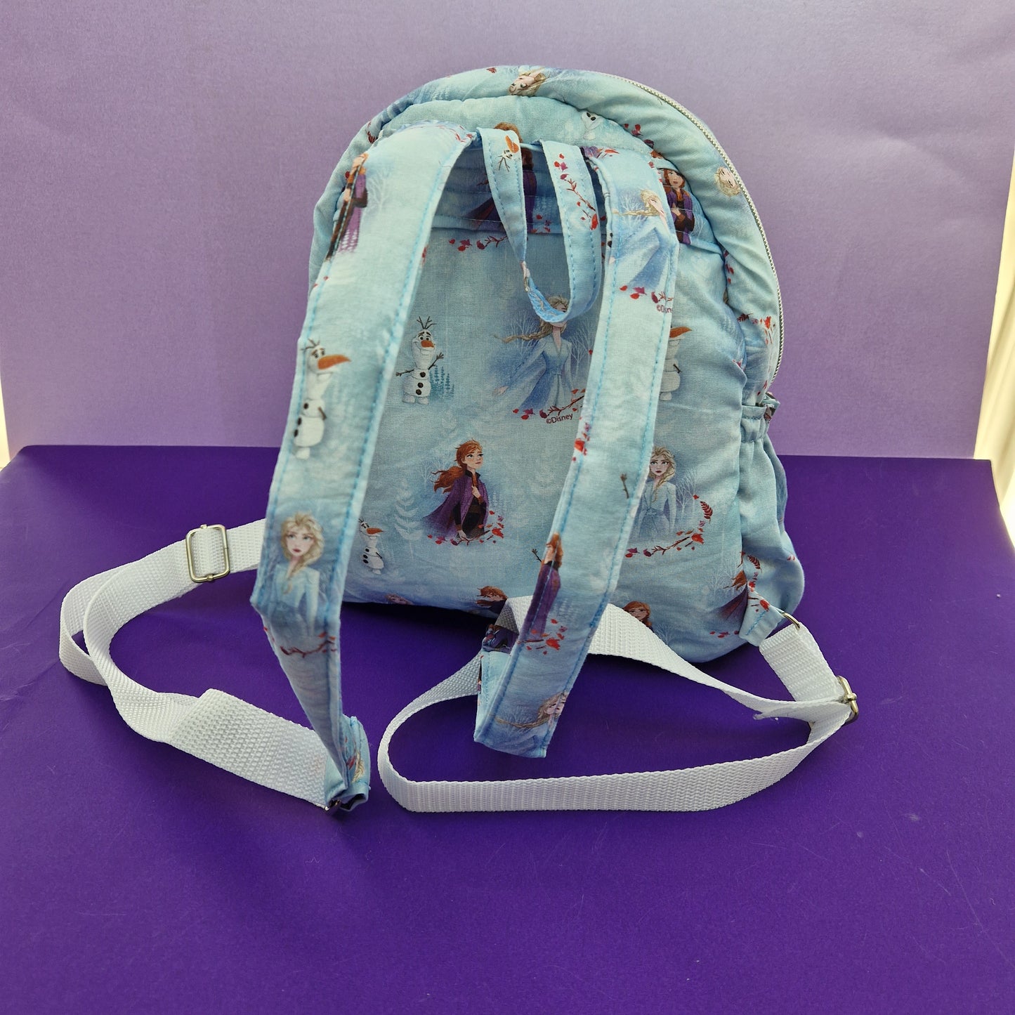 Ice Queen and Snowman ready to ship Small backpack